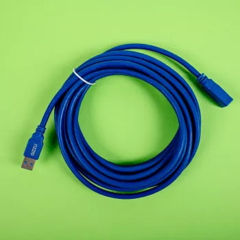 Gizzu USB 3.0 prailginimo kabelis 5 m - mėlynas