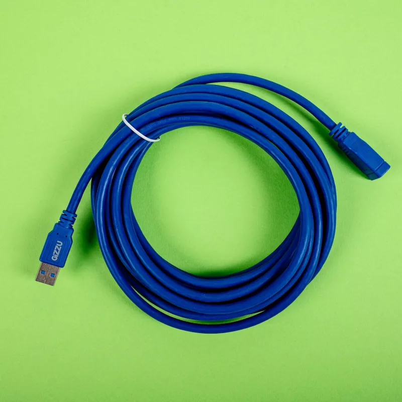 Gizzu USB 3.0 prailginimo kabelis 5 m - mėlynas