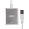 Gizzu USB 3.0 į HDMI adapteris - Full HD 1080p vaizdo išvestis, juodos spalvos