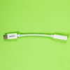 Gizzu USB Type-C į 3,5 mm AUX garso adapteris – baltas