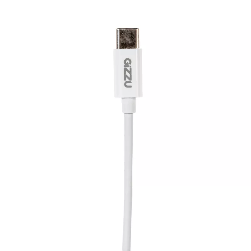 Gizzu USB Type-C į 3,5 mm AUX garso adapteris – baltas