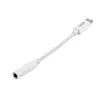 Gizzu USB Type-C į 3,5 mm AUX garso adapteris – baltas