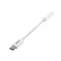 Gizzu USB Type-C į 3,5 mm AUX garso adapteris – baltas