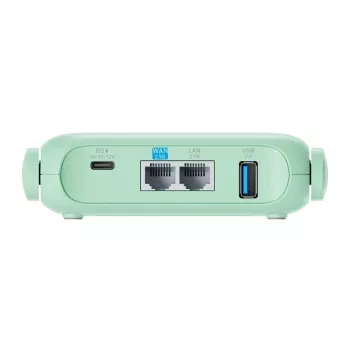 GL.iNet Beryl 7 Wi-Fi 7 maršrutizatorius GL-MT3600BE - dviejų juostų, 2.5G Multi-Gigabit, OpenWrt, VPN, USB 3.0, juodas