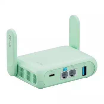 GL.iNet Beryl 7 Wi-Fi 7 maršrutizatorius GL-MT3600BE - dviejų juostų, 2.5G Multi-Gigabit, OpenWrt, VPN, USB 3.0, juodas