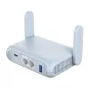 GL.iNet Beryl AX GL-MT3000 kišeninis Wi-Fi 6 kelioninis maršrutizatorius, AX3000 dviejų juostų, 2.5G WAN, 1G LAN, USB 3.0, OpenWrt, VPN, WireGuard, OpenVPN, WPA3, AdGuard Home