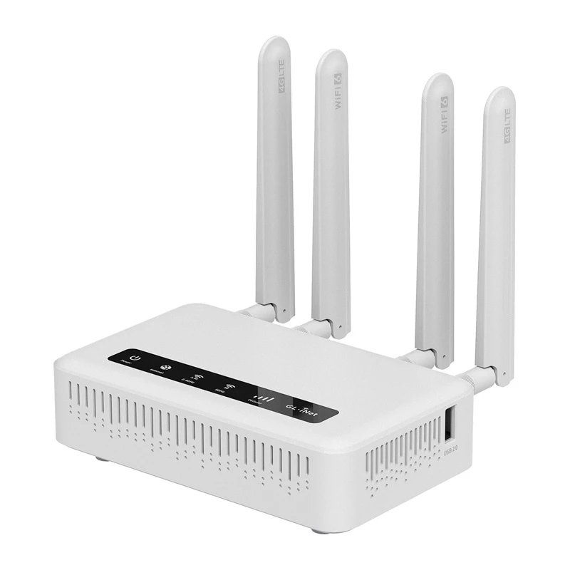 GL.iNet Spitz Plus GL-X2000 5G NR dviejų juostų Wi-Fi 6 AX3000 belaidis maršrutizatorius