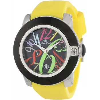 GLAM ROCK GR32036 Moteriškas Šveicariškas Kvarcinis Chronografo Laikrodis 44mm Juodas Silikoninis