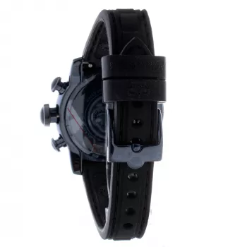GLAM ROCK GR50112 Miami Moteriškas Šveicariškas Kvarcinis Chronografas 42mm Juodas Silikonas