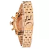 GLAM ROCK Woman GR31112 40mm Šveicariškas kvarcinis chronografinis laikrodis su baltu odiniu dirželiu