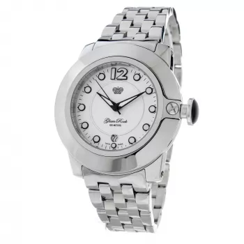GLAM ROCK Moteriškas laikrodis Miami Beach Chronograph GR32050BP 44mm juodas silikonas