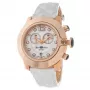 GLAM ROCK Moteriškas Kvarcinis Laikrodis GR32166R 44mm Balta Silikoninė Juosta