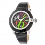 GLAM ROCK Moteriškas Laikrodis GR32018-BB (44mm) – Šveicariškas Kvarcas, Juodas Keraminis Beselis, Silikoninis Dirželis