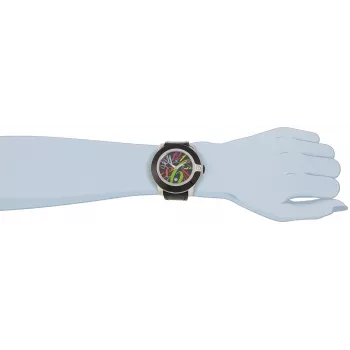 GLAM ROCK Moteriškas Laikrodis GR32018 Miami Collection 44mm Šveicariškas Kvarcinis Nerūdijantis Plienas Oda Juodas