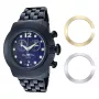 GLAM ROCK Moteriškas Laikrodis GR32161 (44 mm) – Baltas Keraminis Šveicariškas Kvarcinis