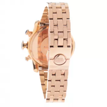 GLAM ROCK Moteriškas Laikrodis GR32180 44mm Šveicariškas Kvarcinis Chronografas Baltas Silikonas