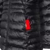 Glovii GTFBL Moteriška šildoma softshell striukė su anglies pluošto šildymu, 3 režimai, įkraunama baterija, juoda