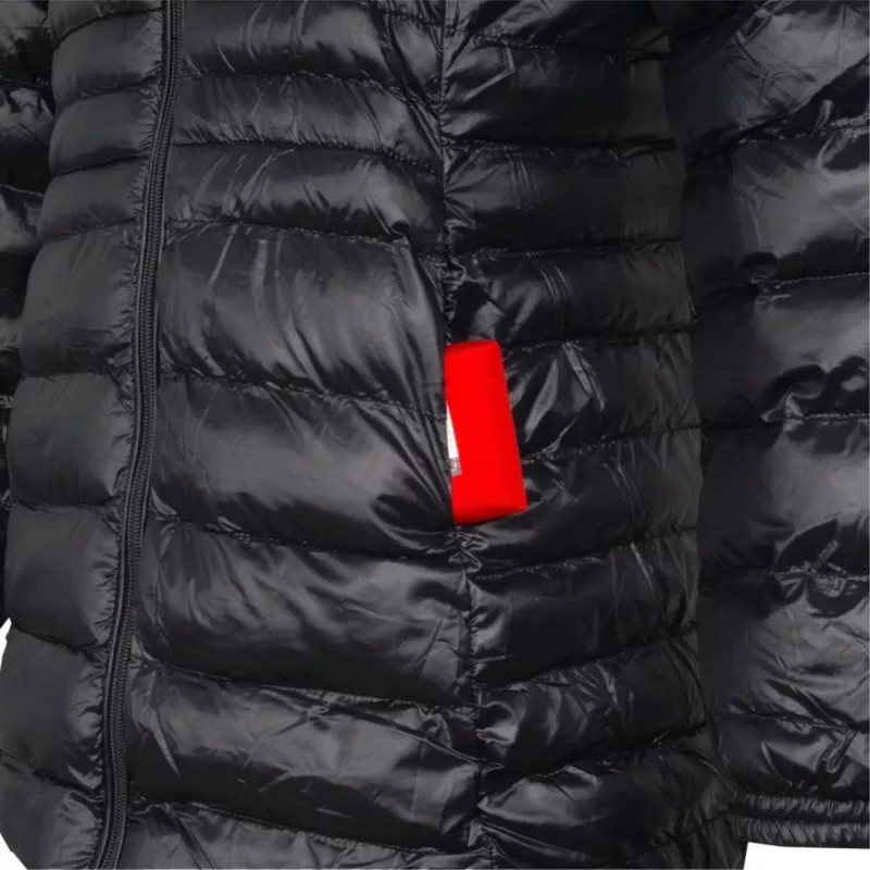 Glovii GTFBL Moteriška šildoma softshell striukė su anglies pluošto šildymu, 3 režimai, įkraunama baterija, juoda