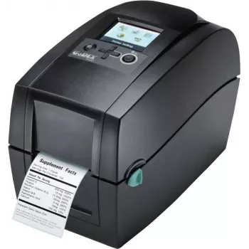 GODEX C.ITOH RT200i etikečių spausdintuvas – tiesioginis terminis / terminis perkėlimas, 6 cm ritinys, 203 dpi, iki 177 mm/s, USB 2.0, LAN, Serial, USB Host