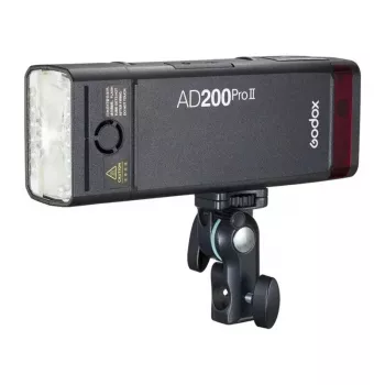 Godox AD200Pro II Kišeninė Blykstė su Plikuoju Vamzdžiu ir Fresnelio Galvute, 200Ws, TTL/HSS, 2.4GHz X Sistema