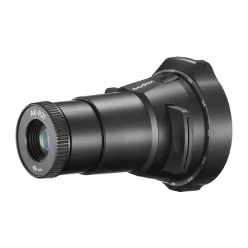 GODOX AK-R21 projekcinis priedas apvaliagalviams blykstėms su 65mm objektyvu, 8 gobo, spalvų filtrais, magnetiniu tvirtinimu