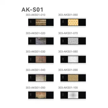 Godox AK-S01 Gobo skaidrių rinkinys AK-R21 projekcijos priedui (10 metalinių raštų)