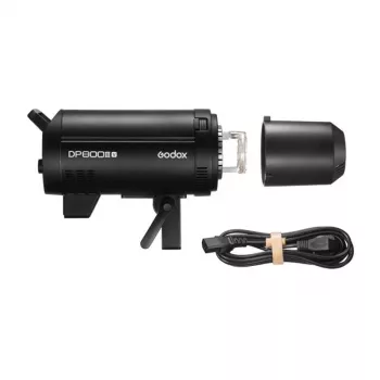 Godox DP400IIIV 400Ws studijos blykstė su 30W LED modeliavimo lempa, 2.4G belaidė X sistema, Bowens tvirtinimu, 5600K
