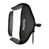 Godox SFUV8080 Softbox 80 x 80 cm su S tipo greitųjų blyksnių laikikliu ir nešiojimo krepšiu