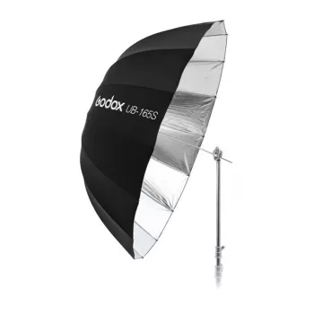 Godox UB-165S 165 cm sidabrinis gilus parabolinis skėtis