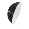 GODOX UB-165W 165 cm parabolinis atspindintis skėtis su 16 sidabrinių stipinų ir transportavimo krepšiu