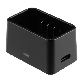 Godox VC26 USB-C įkroviklis V1 ir V860III blykstės baterijoms – 5V/2A įvestis, 8.4V/1A išvestis, LED indikatorius, su USB-A į USB-C laidu