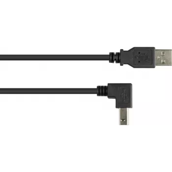 Good Connections USB 2.0 laidas A į kampuotą B 1m juodas