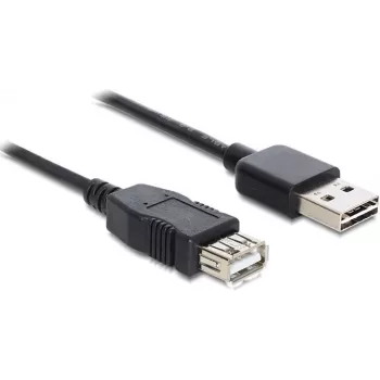 GoodConnections Alcasa 2511-EU01 USB 2.0 ilginimo laidas, USB-A kištukas į USB-A lizdą, 1,8 m, juodas