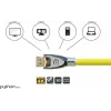 GoodConnections Alcasa Python DisplayPort 1.4 kabelis 8K 60Hz 2m, vyriškas-vyriškas, auksuoti kontaktai GC-M0074
