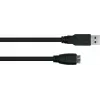 GoodConnections Alcasa UK30P-AMB-005S USB 3.2 Gen 1 laidas, USB-A į Micro-B, 0,5 m, juodas