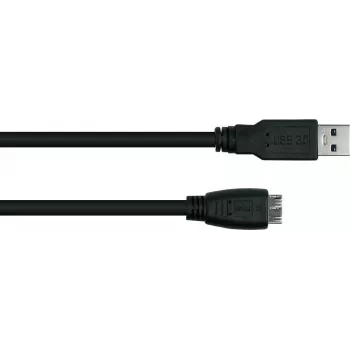 GoodConnections Alcasa UK30P-AMB-005S USB 3.2 Gen 1 laidas, USB-A į Micro-B, 0,5 m, juodas