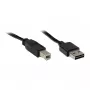 GoodConnections Alcasa USB 2.0 A/B laidas 1 m, auksuoti kontaktai