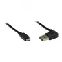 GoodConnections Alcasa USB 2.0 A–Micro-B laidas, 2 m, kampuotas, auksuotas