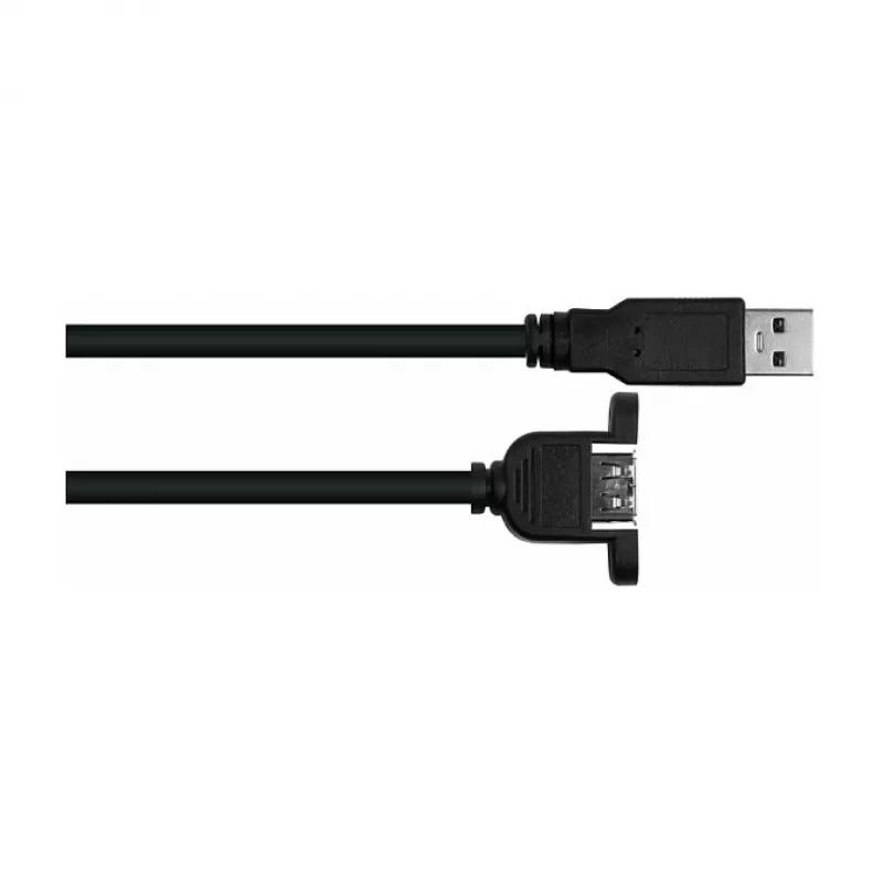 GoodConnections Alcasa USB 2.0 laidas, USB-A vyriškas į USB-B vyrišką, 0,5 m, juodas