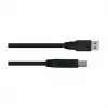 GoodConnections Alcasa USB 3.2 Gen 1 laidas A–B, 1,8 m, juodas
