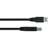 GoodConnections Alcasa USB 3.2 Gen 1 laidas A–B, 1,8 m, juodas