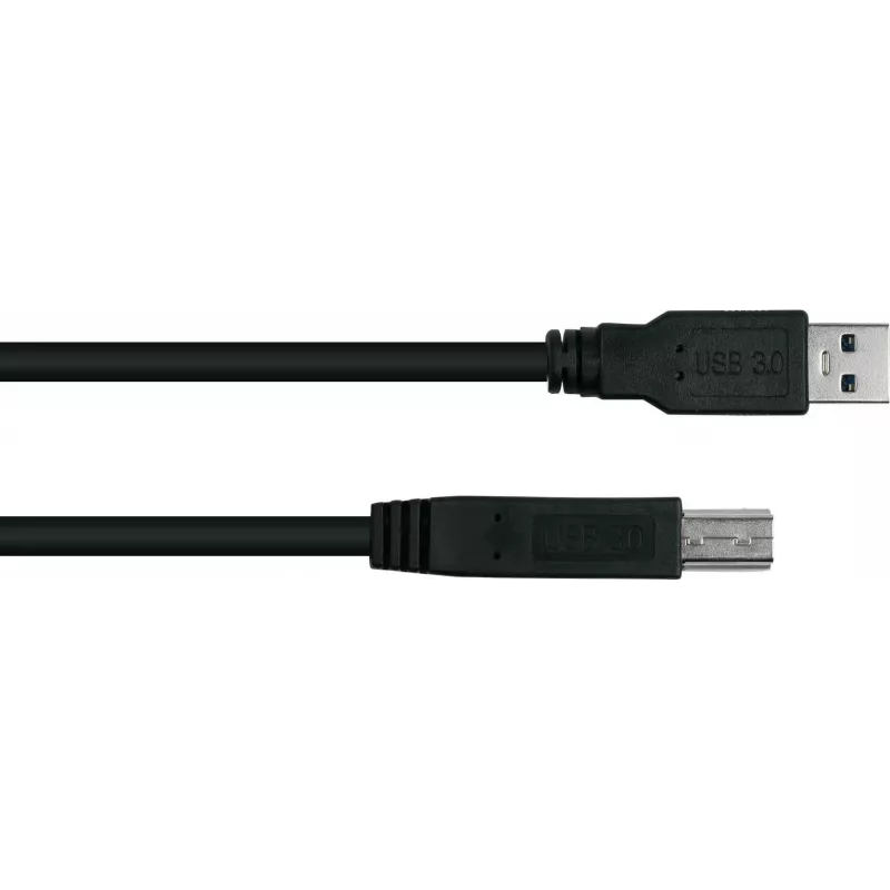 GoodConnections Alcasa USB 3.2 Gen 1 laidas A–B, 1,8 m, juodas