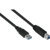 GoodConnections Alcasa USB 3.2 Gen 1 laidas A–B, 1,8 m, juodas