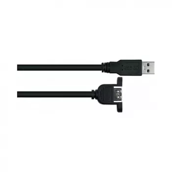 GoodConnections Alcasa USB 3.2 Gen 1 ilginamasis kabelis, USB-A kištukas į USB-A kištuką, 2 m, juodas