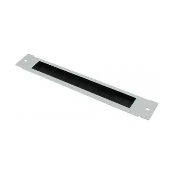 GoodConnections Brush Strip 380 mm x 57 mm, šviesiai pilka (RAL7035), skirta Good Connections® 19 sieniniam korpusui FLAT-Pack (GC-RFxxxG)