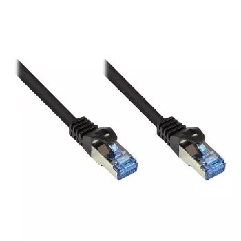 GoodConnections Cat.6A S/FTP Patch Laidas su RNS Latch Protection, 20 m, juodas