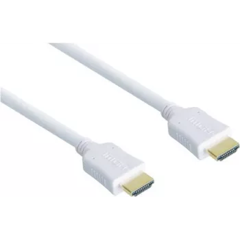 GoodConnections High-Speed HDMI Cable with Ethernet - Gold-Plated Connectors - White - 1,5m