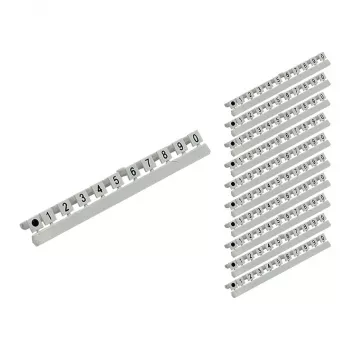 GoodConnections Number Markers LC šviesolaidiniams kabeliams, žymėjimas nuo 0 iki 9, 10 vnt. rinkinys, Good Connections® (GC-N0070)
