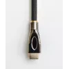 GoodConnections PYTHON Series didelės spartos HDMI kabelis su Ethernet, 4K UHD 60Hz, 18Gbps, auksuoti kontaktai, nailono pynimas, 3m, juodas (GC-M0018)