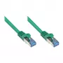GoodConnections RNS® Cat. 6A S/FTP jungiamasis kabelis su apsauga nuo užraktų, be halogenų, žalias, 15 m
